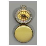 Brass Toned Compass