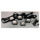 (5) Head Lamps (3) Straps (4) Charger Cords