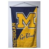 Michigan Banner on Rod