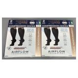 (4) Pairs of Copper Fit Compression Socks