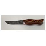 Damascus Fixed Blade Knife