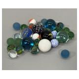 Variety of Vintage Marbles