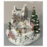 PartyLite Snowbell P7651 Musical Candle Holder