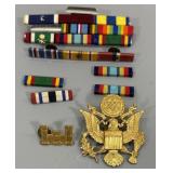 Assortment of Military Awards & Insignias