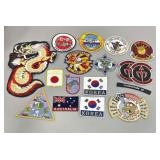 Collection of Military/Country/Symbol Patches