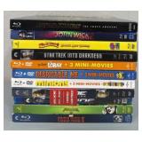 (11) Blue Ray DVDs