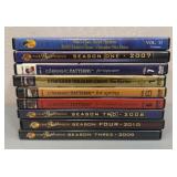 (9) Fishing  DVDs (Bass Pro & Classic Patterns)