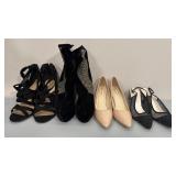 (4) Pairs of High Heels
