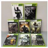 (8) XBOX360 Combat Games