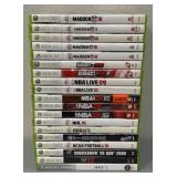 (19) XBOX360 Sports Games