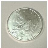 One Ounce Silver Round: Eagle