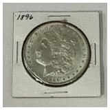 1896-P Morgan Silver Dollar