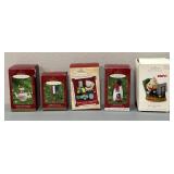 (5) Various Hallmark Ornaments