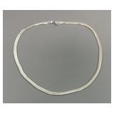 Sterling Silver Flat Snake Chain