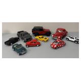 (9) Random Die Cast Vehicles