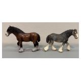 (2) Schleich Horse Figurines
