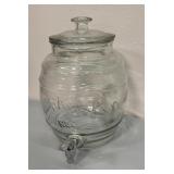 Circleware Glass Family Recipe Beverage Dispenser