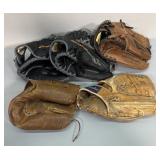 (5) Baseball Gloves