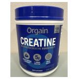 Unopened Orgain Creatine Powder