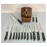 14-Piece Cangshan Knife Set W/ Block