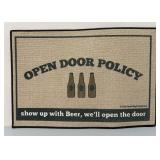 New ï¿½ Open Door Policy ï¿½ Door Mat