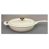 Tramontina 12 ' Enameled Cast Iron Skillet W/ Lid