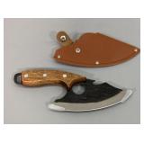 Ulu Rocker Knife W/ Sheath