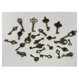 Assortment of Skeleton Style Keys