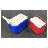 (2) Medium Sized Coolers