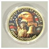 USA 250th Anniversary Token