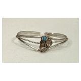 Sterling Silver & Turquoise Bracelet