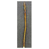 Twisted Hardwood Walking Stick
