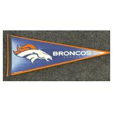 Denver Broncos NFL Football Pennant