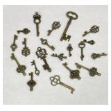 (20) Skeleton Style Keys