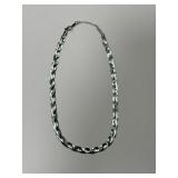 Sterling Silver Braided Necklace
