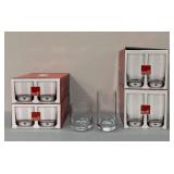 New Red Series Tumbler & Highball Glass Set
