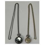 (2) Horse Themed Mini Pocket Watches