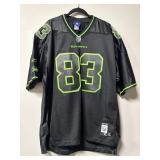 NFL Seattle Seahawks XL Black Jersey