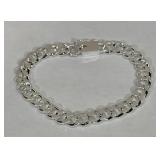 Sterling Silver Cuban Bracelet