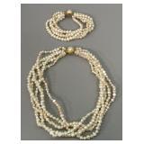 Winterthur Fresh Water Pearl Necklace & Bracelet