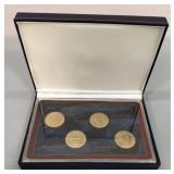 2010 US  Presidential Dollar Set W/ Case