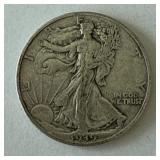 1939-P Walking Liberty Half Dollar