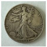 1943-P Walking Liberty Half Dollar