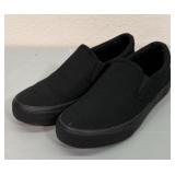 Womenï¿½s Black Slip Ons
