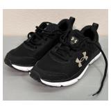 Youth Black Under Armor Shoes