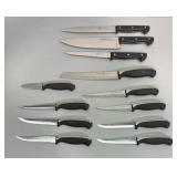 (3) Gerber & (9) Henckels Kitchen Knives