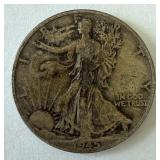 1945-P Walking Liberty Half Dollar