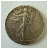 1945-D Walking Liberty Half Dollar