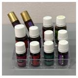 (12) Bottles of Essential Oils by Young Living