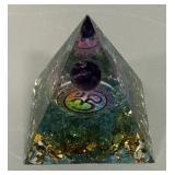 Resin Pyramid ï¿½Runes' Paperweight